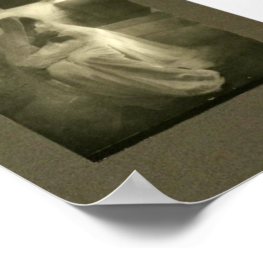 Der Manager, Vintag c. 1900 Poster (Ecke)