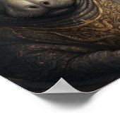 Der Manatee King Poster (Ecke)