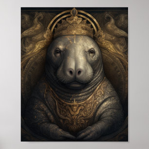 Der Manatee King Poster