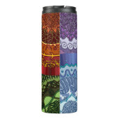 Der Mandalas der Elemente Thermosbecher (Rückseite)
