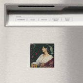 Der Mandolin-Spieler von 1865 Magnet (In Situ (Geschirrspüler))
