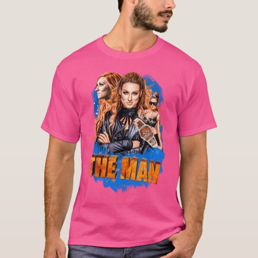 Der Mann Becky Lynch V2 Kinder T-Shirt (Vorderseite)