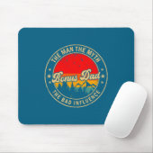 Der Mann Bonus Papa Mythos Schlechter Einfluss Mousepad (Mit Mouse)