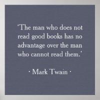 Der Mann, der keine guten Bücher liest