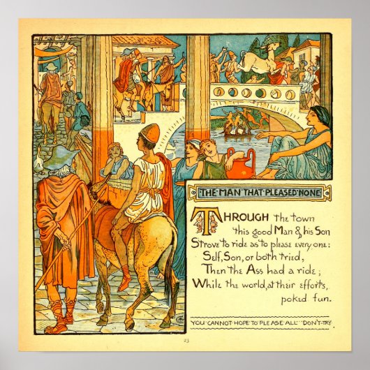 Der Mann, der keine Walter Crane gefallen hat Poster (Vorne)