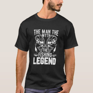 Der Mann, der lustige Angeln T-Shirt