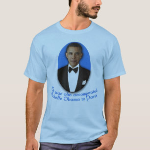 Der Mann, der Michelle Obama nach Paris begleitete T-Shirt