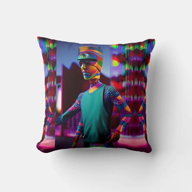 Der Mann, der mir den Kaffee gestochen hat - Ken G Kissen (Vorderseite)