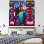 Der Mann, der mir den Kaffee gestochen hat - Ken G Leinwanddruck (Insitu (Schlafzimmer))