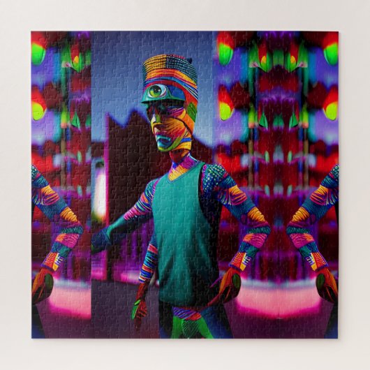 Der Mann, der mir den Kaffee gestochen hat - Ken G Puzzle (Vertikal)