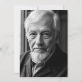 Der Mann Der Mythos Das Foto der Legende 90. Gebur Einladung (Rückseite)