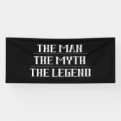 Der Mann, der Mythos, das legendäre Geburtsbanner Banner (Horizontal)