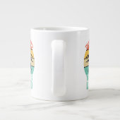 Der Mann - der Mythos - der Jagdbein Jumbo-Tasse (Rückseite)