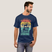 Der Mann - der Mythos - der Jagdbein T-Shirt (Vorne ganz)