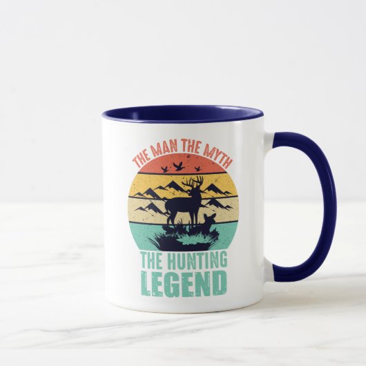 Der Mann - der Mythos - der Jagdbein Tasse (Rechts)