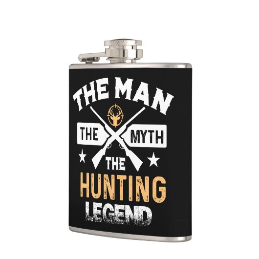 Der Mann der Mythos der Jagdlegende - Hirsch Flachmann (Links)