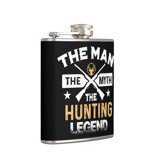 Der Mann der Mythos der Jagdlegende - Hirsch Flachmann (Rechts)