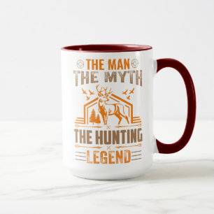 Der Mann, der Mythos, der Jagdlegende - Hirschkabi Tasse