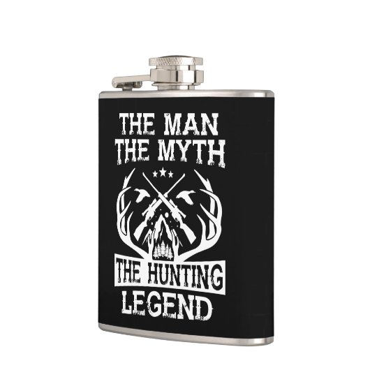 Der Mann der Mythos der Jagdlegende - Lager Flachmann (Links)