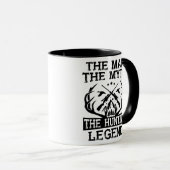 Der Mann der Mythos der Jagdlegende - Lager Tasse (VorderseiteRechts)