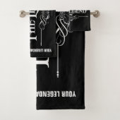 Der Mann, der Mythos, der Legende Badhandtuch Set (Insitu)