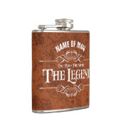 Der Mann, der Mythos, der Legende Flachmann (Rechts)