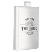 Der Mann, der Mythos, der Legende Flachmann (Rechts)