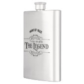 Der Mann, der Mythos, der Legende Flachmann (Links)