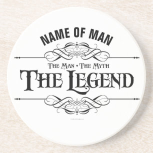 Der Mann, der Mythos, der Legende Getränkeuntersetzer