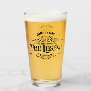 Der Mann, der Mythos, der Legende Glas