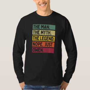 Der Mann der Mythos der Legende Nope gerade zu Q T-Shirt