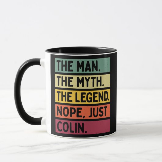 Der Mann der Mythos der Legende NOPE nur Colin Tasse (Links)