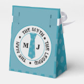 Der Mann, der Mythos der Legende personalisierte N Geschenkschachtel (Rückseite)