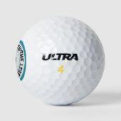 Der Mann, der Mythos der Legende personalisierte N Golfball (Logo)