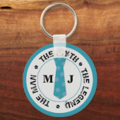 Der Mann, der Mythos der Legende personalisierte N Schlüsselanhänger (Vorderseite)