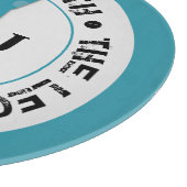 Der Mann, der Mythos der Legende personalisierte N Schneidebrett (Ecke)