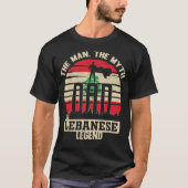 Der Mann der Mythos der libanesischen Legende Vate T-Shirt (Vorderseite)