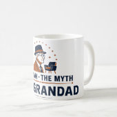 Der Mann Der Mythos Der Opa Kaffeetasse (VorderseiteRechts)