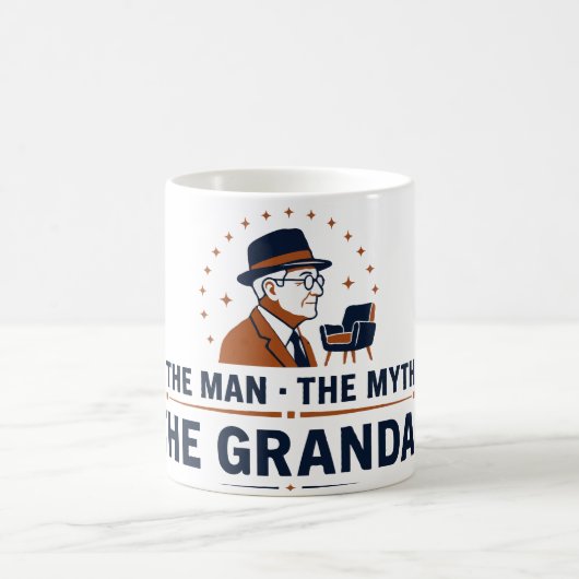 Der Mann Der Mythos Der Opa Kaffeetasse (Mittel)
