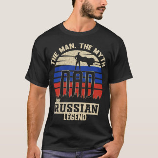 Der Mann der Mythos Der russische Legende Vater Va T-Shirt