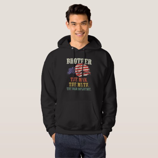 Der Mann, der Mythos, der schlechte Einfluss Ameri Hoodie (Vorne ganz)