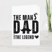 Der Mann, der Mythos, der VATER der Legende, Coole Karte (Vorderseite)