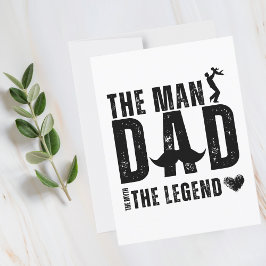 Der Mann, der Mythos, der VATER der Legende, Coole Postkarte