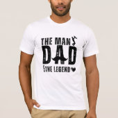 Der Mann, der Mythos, der VATER der Legende, Coole T-Shirt (Vorderseite)