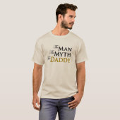 Der Mann der Mythos der Vati T-Shirt (Vorne ganz)
