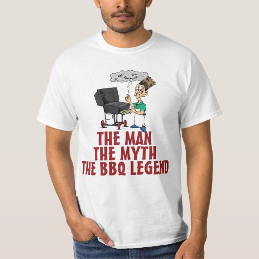 Der Mann, der Mythos, die GRILLEN Legende T-Shirt (Vorderseite)