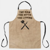 Der Mann, der Mythos, die Hilfsmittel für die Lege Schürze (Vorderseite)