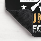 Der Mann, der Mythos, die Jagdlegende - Hirsch Mousepad (Ecke)