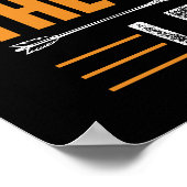 Der Mann, der Mythos, die Jagdlegende - Hirschhütt Poster (Ecke)