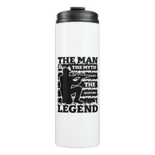 Der Mann Der Mythos Die Jagdlegende-Jagd-Funny Thermosbecher